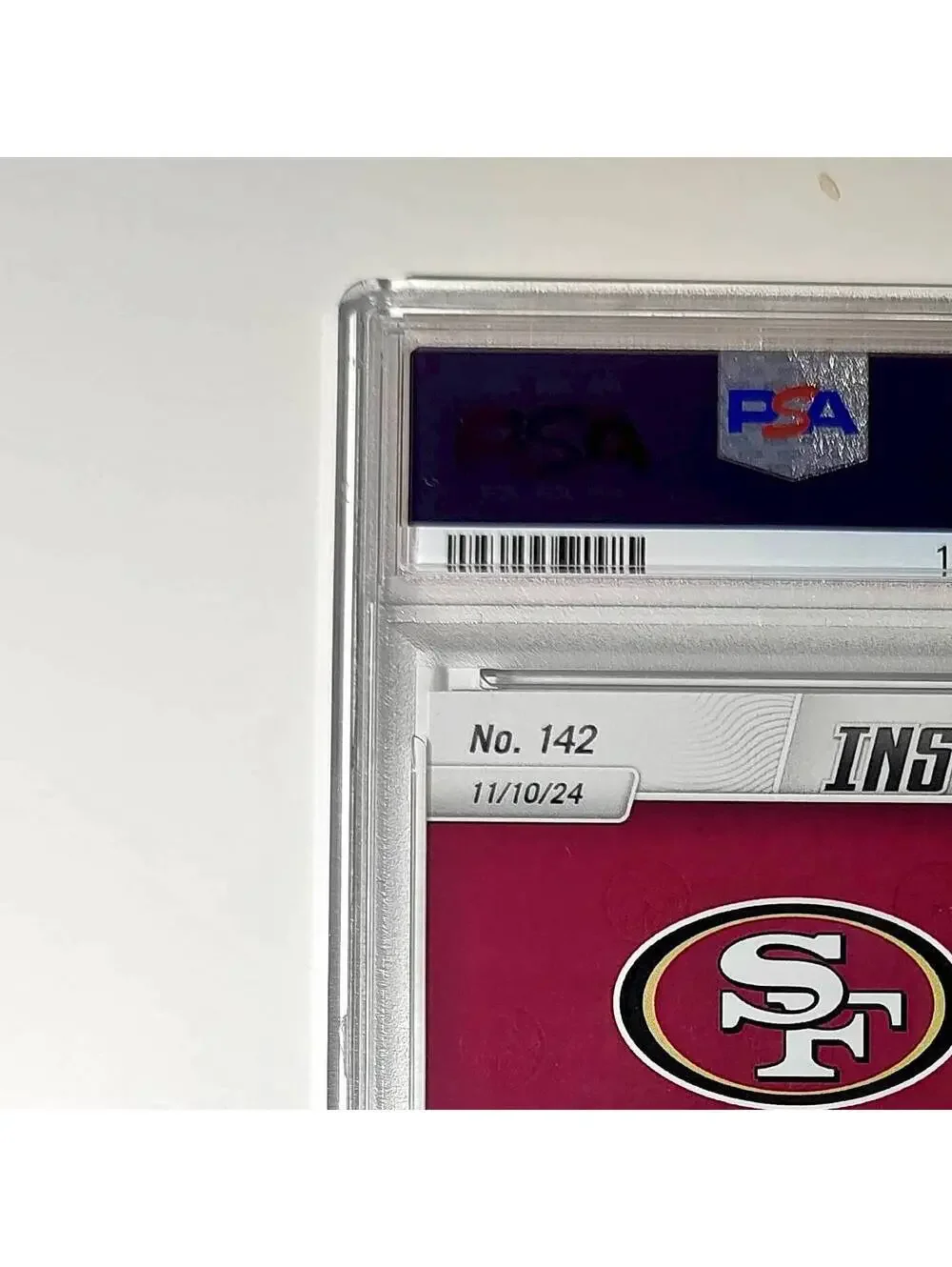 Ricky Pearsall Rookie 2024 Panini Instant NFL #142 PSA 10 Gem Mint